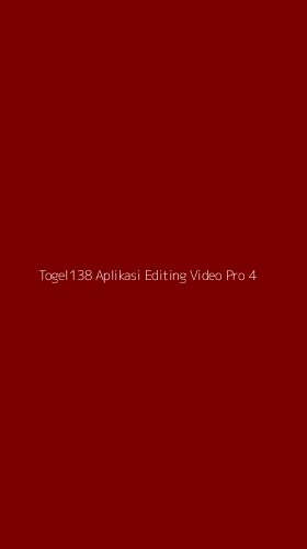 Tampilan Antarmuka Aplikasi Togel138 Aplikasi Editing Video Pro - 4