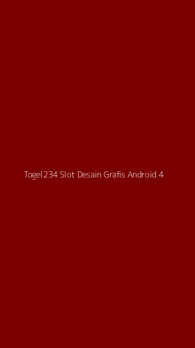 Tampilan Antarmuka Aplikasi Togel234 Slot Desain Grafis Android - 4