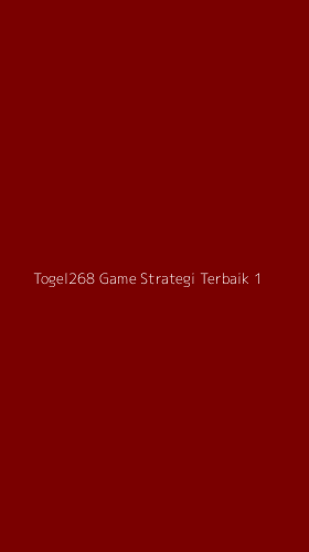 Tampilan Antarmuka Aplikasi Togel268 Game Strategi Terbaik - 1