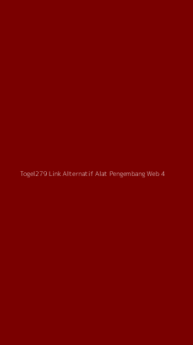 Tampilan Antarmuka Aplikasi Togel279 Link Alternatif Alat Pengembang Web - 4