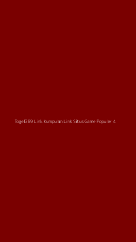 Tampilan Antarmuka Aplikasi Togel389 Link Kumpulan Link Situs Game Populer - 4