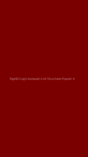 Tampilan Antarmuka Aplikasi Togel62 Login Kumpulan Link Situs Game Populer - 4