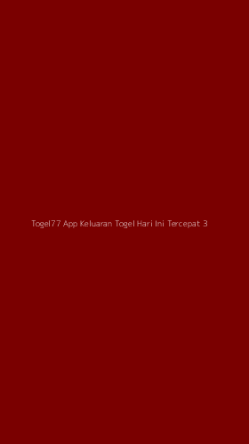 Tampilan Antarmuka Aplikasi Togel77 App Keluaran Togel Hari Ini Tercepat - 3