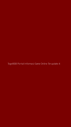 Tampilan Antarmuka Aplikasi Togel808 Portal Informasi Game Online Terupdate - 4