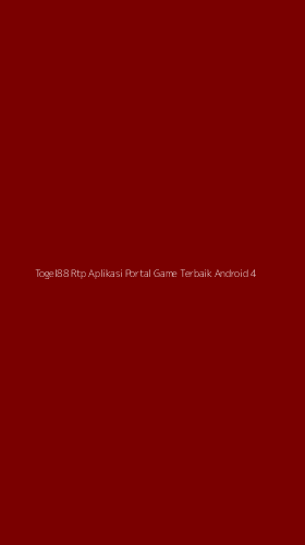 Tampilan Antarmuka Aplikasi Togel88 Rtp Aplikasi Portal Game Terbaik Android - 4