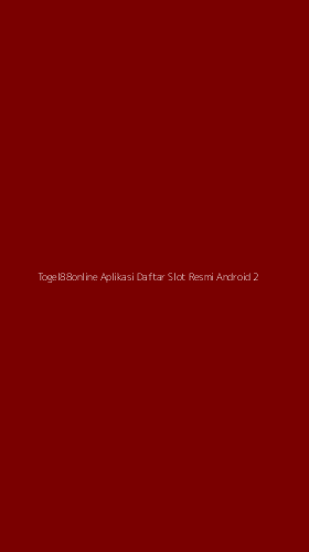 Tampilan Antarmuka Aplikasi Togel88online Aplikasi Daftar Slot Resmi Android - 2