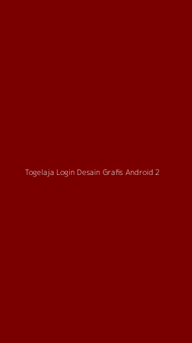 Tampilan Antarmuka Aplikasi Togelaja Login Desain Grafis Android - 2