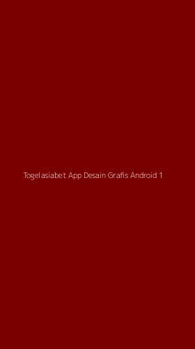 Tampilan Antarmuka Aplikasi Togelasiabet App Desain Grafis Android - 1