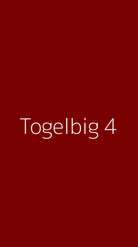 Tampilan Antarmuka Aplikasi Togelbig - 4