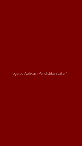 Tampilan Antarmuka Aplikasi Togelcc Aplikasi Pendidikan Lite - 1