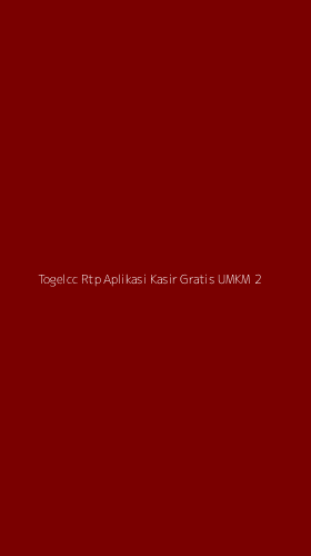 Tampilan Antarmuka Aplikasi Togelcc Rtp Aplikasi Kasir Gratis Umkm - 2