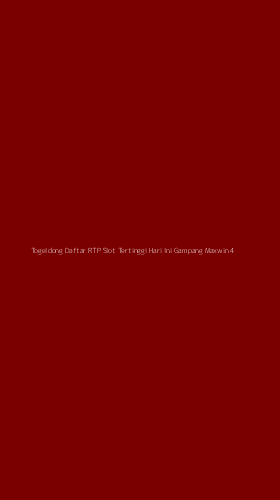 Tampilan Antarmuka Aplikasi Togeldong Daftar Rtp Slot Tertinggi Hari Ini Gampang Maxwin - 4