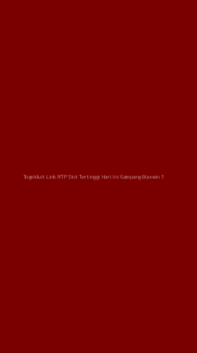 Tampilan Antarmuka Aplikasi Togelduit Link Rtp Slot Tertinggi Hari Ini Gampang Maxwin - 1