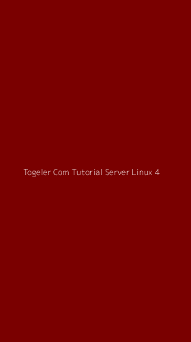 Tampilan Antarmuka Aplikasi Togeler Com Tutorial Server Linux - 4