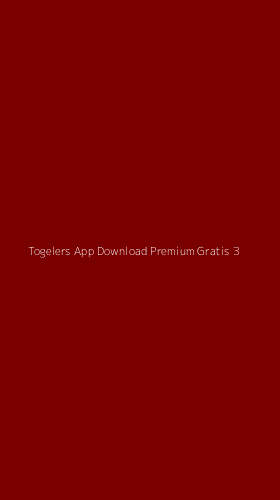 Tampilan Antarmuka Aplikasi Togelers App Download Premium Gratis - 3