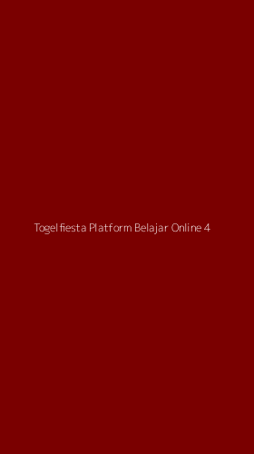 Tampilan Antarmuka Aplikasi Togelfiesta Platform Belajar Online - 4
