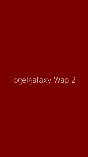 Tampilan Antarmuka Aplikasi Togelgalaxy Wap - 2