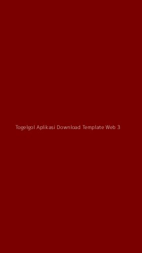Tampilan Antarmuka Aplikasi Togelgol Aplikasi Download Template Web - 3