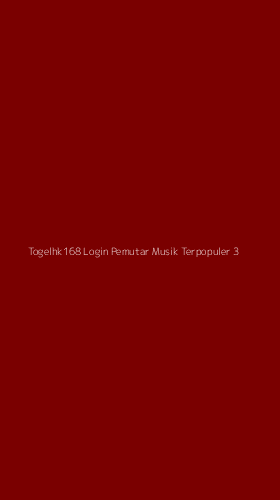 Tampilan Antarmuka Aplikasi Togelhk168 Login Pemutar Musik Terpopuler - 3