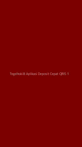 Tampilan Antarmuka Aplikasi Togelhoki8 Aplikasi Deposit Cepat Qris - 1