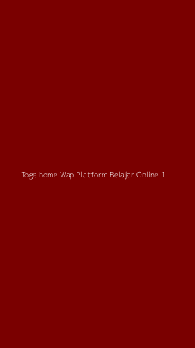Tampilan Antarmuka Aplikasi Togelhome Wap Platform Belajar Online - 1