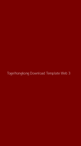 Tampilan Antarmuka Aplikasi Togelhongkong Download Template Web - 3