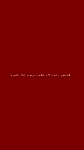 Tampilan Antarmuka Aplikasi Togelidn Daftar Agen Roulette Online Uang Asli - 4