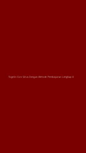 Tampilan Antarmuka Aplikasi Togelin Com Situs Dengan Metode Pembayaran Lengkap - 4