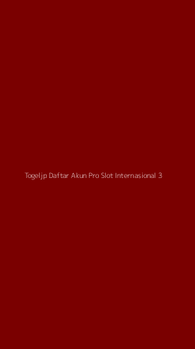 Tampilan Antarmuka Aplikasi Togeljp Daftar Akun Pro Slot Internasional - 3