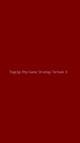 Tampilan Antarmuka Aplikasi Togeljp Rtp Game Strategi Terbaik - 3