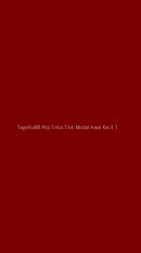 Tampilan Antarmuka Aplikasi Togelku88 Rtp Situs Slot Modal Awal Kecil - 1