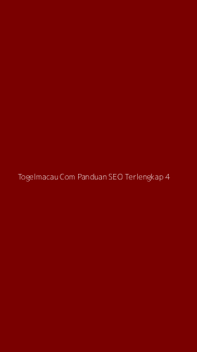 Tampilan Antarmuka Aplikasi Togelmacau Com Panduan Seo Terlengkap - 4