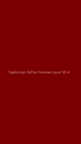Tampilan Antarmuka Aplikasi Togelmimpi Daftar Perekam Layar Hd - 4