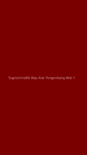 Tampilan Antarmuka Aplikasi Togelonline88 Wap Alat Pengembang Web - 1