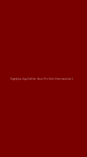 Tampilan Antarmuka Aplikasi Togelplus App Daftar Akun Pro Slot Internasional - 2