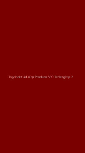 Tampilan Antarmuka Aplikasi Togelsakti4d Wap Panduan Seo Terlengkap - 2