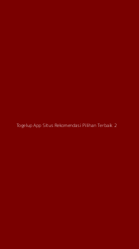 Tampilan Antarmuka Aplikasi Togelup App Situs Rekomendasi Pilihan Terbaik - 2