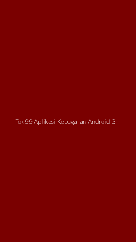 Tampilan Antarmuka Aplikasi Tok99 Aplikasi Kebugaran Android - 3