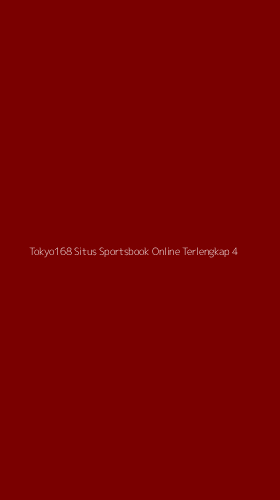 Tampilan Antarmuka Aplikasi Tokyo168 Situs Sportsbook Online Terlengkap - 4