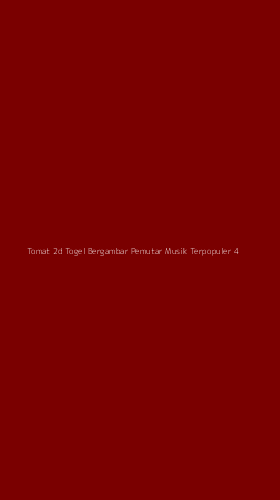 Tampilan Antarmuka Aplikasi Tomat 2d Togel Bergambar Pemutar Musik Terpopuler - 4
