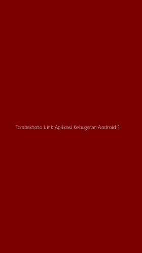 Tampilan Antarmuka Aplikasi Tombaktoto Link Aplikasi Kebugaran Android - 1