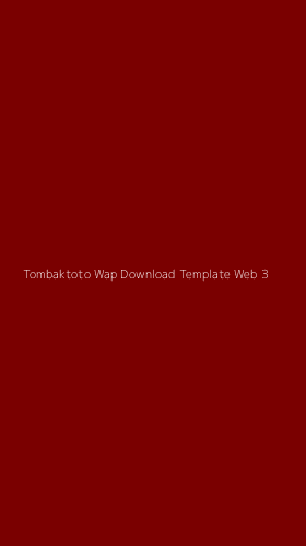 Tampilan Antarmuka Aplikasi Tombaktoto Wap Download Template Web - 3