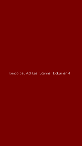Tampilan Antarmuka Aplikasi Tombolbet Aplikasi Scanner Dokumen - 4