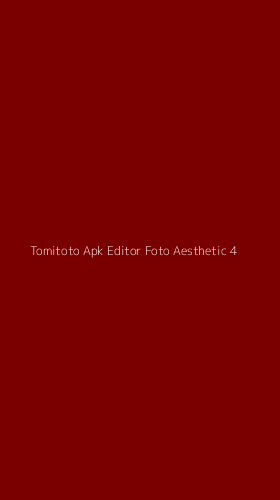 Tampilan Antarmuka Aplikasi Tomitoto Apk Editor Foto Aesthetic - 4