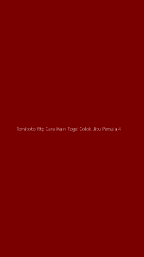 Tampilan Antarmuka Aplikasi Tomitoto Rtp Cara Main Togel Colok Jitu Pemula - 4