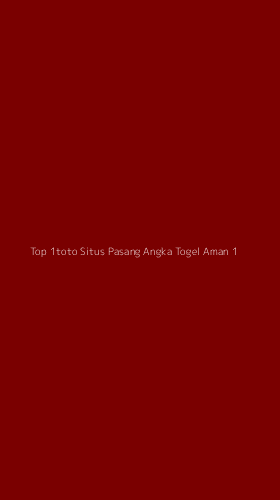 Tampilan Antarmuka Aplikasi Top 1toto Situs Pasang Angka Togel Aman - 1