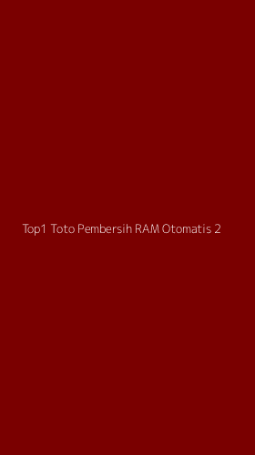 Tampilan Antarmuka Aplikasi Top1 Toto Pembersih Ram Otomatis - 2