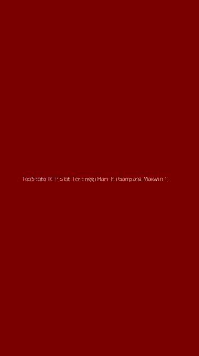 Tampilan Antarmuka Aplikasi Top5toto Rtp Slot Tertinggi Hari Ini Gampang Maxwin - 1