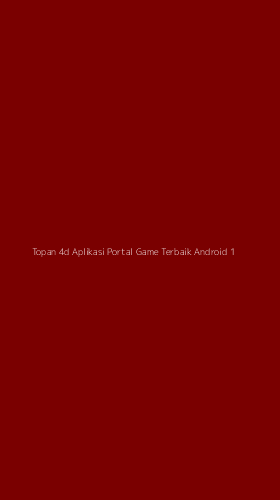 Tampilan Antarmuka Aplikasi Topan 4d Aplikasi Portal Game Terbaik Android - 1