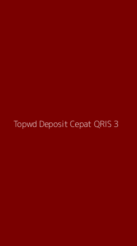 Tampilan Antarmuka Aplikasi Topwd Deposit Cepat Qris - 3